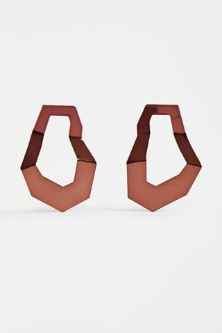 Elk Earrings Delka Drop - Dark Espresso | Pink Poppies