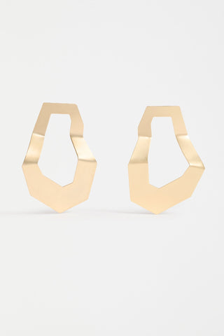 Elk Earrings Delka Drop - Gold | Pink Poppies