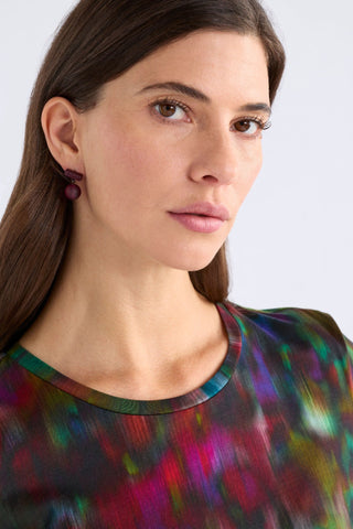 Elk Earrings Sjetka - Shiraz | Pink Poppies