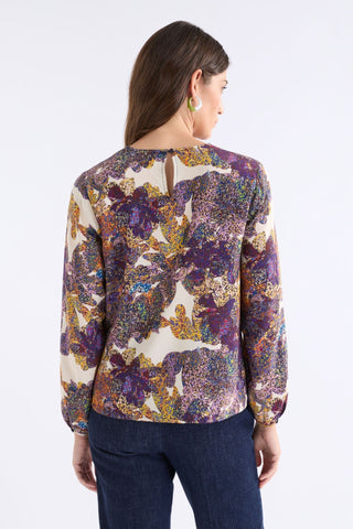 Elk Elsen Top - Lantis Print | Pink Poppies