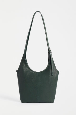 Elk Gaele Large Crossbody - Forest Green | Pink Poppies