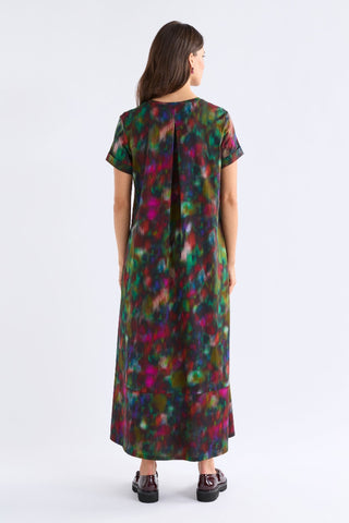 Elk Haki Dress - Jord Print | Pink Poppies