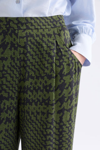 Elk Mitte Pant - Portus Print | Pink Poppies