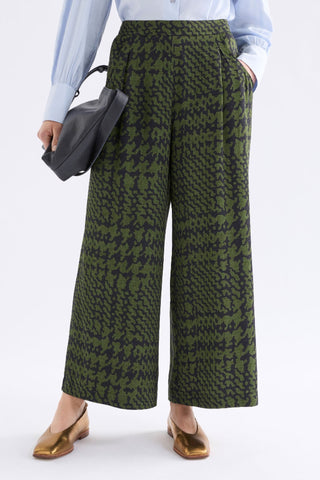 Elk Mitte Pant - Portus Print | Pink Poppies