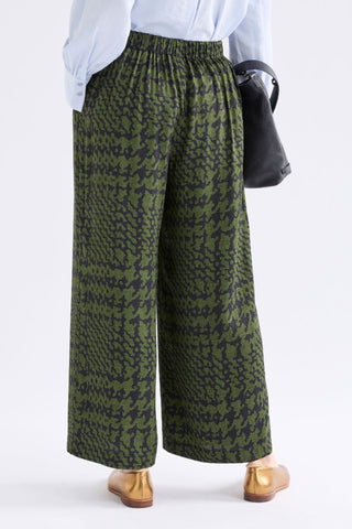 Elk Mitte Pant - Portus Print | Pink Poppies