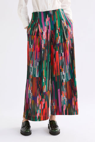 Elk Pant Arlowe - Mella Print | Pink Poppies