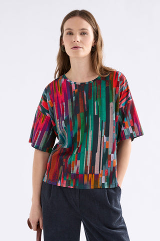 Elk Tee Kyla - Mella Print | Pink Poppies