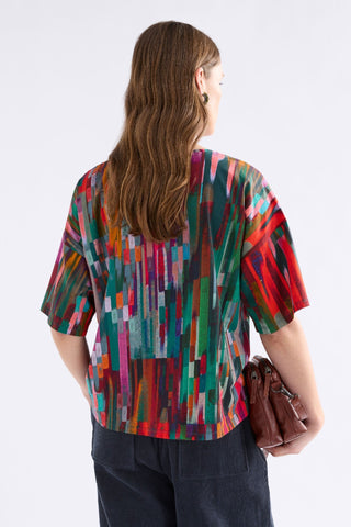 Elk Tee Kyla - Mella Print | Pink Poppies