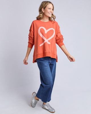 Elm Crew Elin - Orange | Pink Poppies