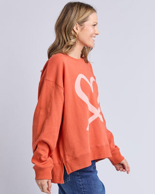 Elm Crew Elin - Orange | Pink Poppies