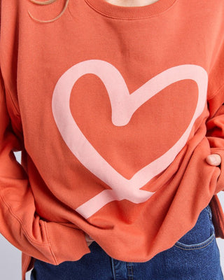 Elm Crew Elin - Orange | Pink Poppies