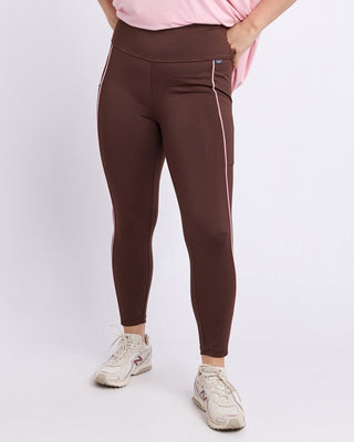 Elm Freedom 11 Legging - Chocolate [sz:size 10]
