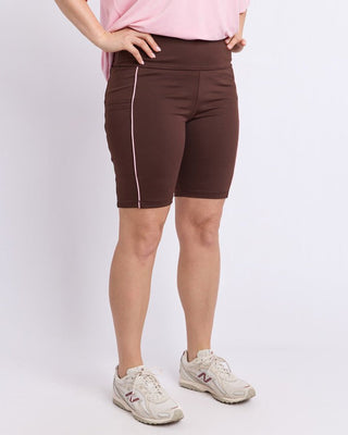 Elm Freedom Bike Short - Chocolate [sz:size 10]
