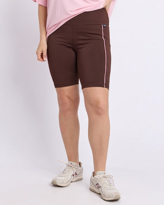 Elm Freedom Bike Short - Chocolate [sz:size 10]