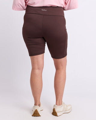 Elm Freedom Bike Short - Chocolate [sz:size 10]