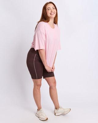 Elm Freedom Bike Short - Chocolate [sz:size 10]