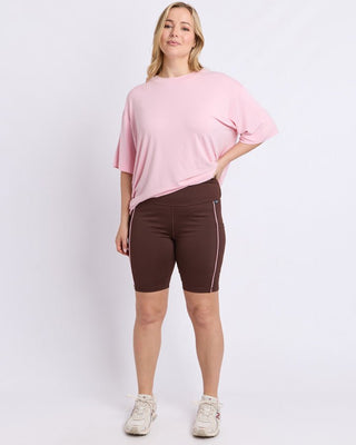 Elm Freedom Bike Short - Chocolate [sz:size 10]
