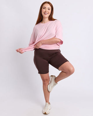 Elm Freedom Bike Short - Chocolate [sz:size 10]