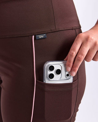 Elm Freedom Bike Short - Chocolate [sz:size 10]