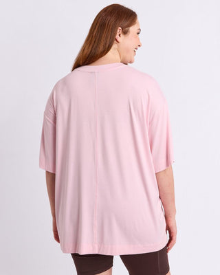 Elm Freedom Oversized Tee - Pale Pink [sz:size 10]