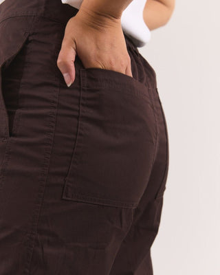 Elm Mabel Pant - Chocolate [sz:size 10]