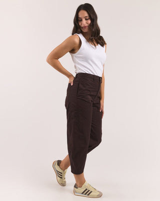 Elm Mabel Pant - Chocolate [sz:size 10]