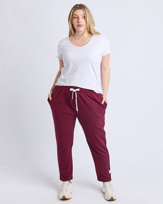 Elm Pant Lobby - Plum | Pink Poppies