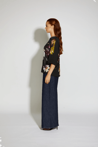 Endless Fortune Destiny Jean - Rinse Wash | Pink Poppies