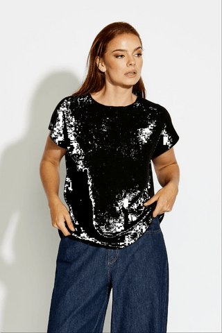 Endless Fortune Fortuitous Knit - Black | Pink Poppies