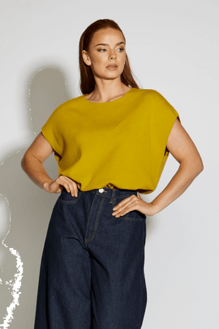 Endless Fortune Fortuitous Knit - Chartreuse | Pink Poppies