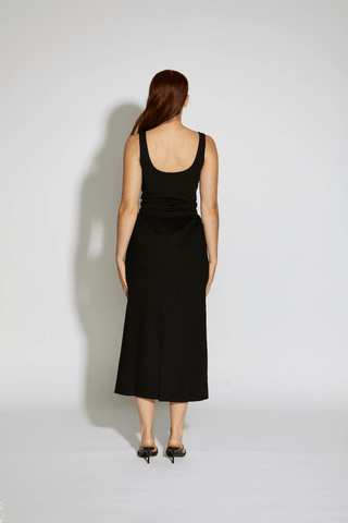 Endless Fortune Graciousness Skirt - Black | Pink Poppies