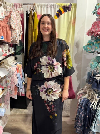 Endless Fortune Providence Skirt | Pink Poppies