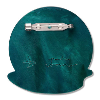 Erstwilder Brooch - Beauty Sleep | Pink Poppies