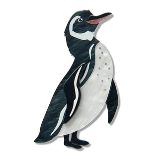 Erstwilder Brooch - Galapagos Penguin | Pink Poppies