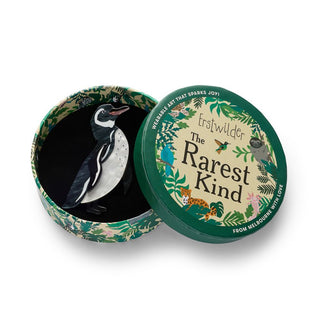 Erstwilder Brooch - Galapagos Penguin | Pink Poppies