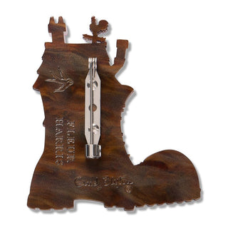 Erstwilder Brooch - Shoe House | Pink Poppies