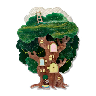 Erstwilder Brooch - The Faraway Tree | Pink Poppies