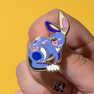 Erstwilder Enamel Pin - Tucker The Bilby | Pink Poppies