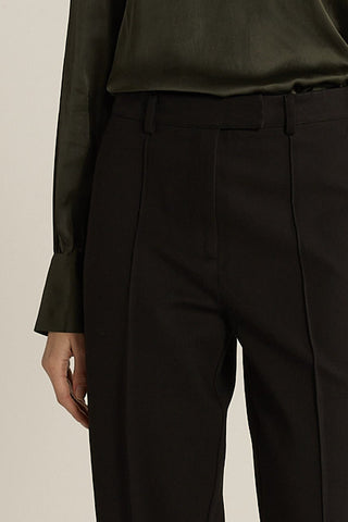 Fate & Becker Pia Ponte Pant - Black | Pink Poppies