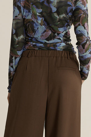 Fate & Becker Roan Front Pleat Pant | Pink Poppies