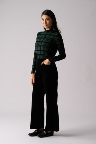 Foil Flock Yeah Top - Bottle Check | Pink Poppies