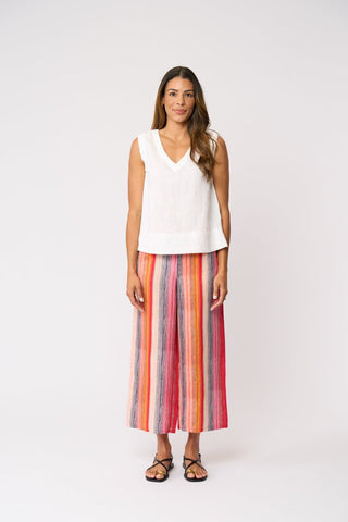 Foil Its Only Natural Pant - Sunset Stripe [sz:size 8]