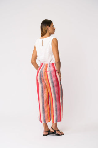 Foil Its Only Natural Pant - Sunset Stripe [sz:size 8]