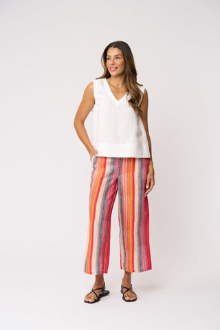 Foil Its Only Natural Pant - Sunset Stripe [sz:size 8]