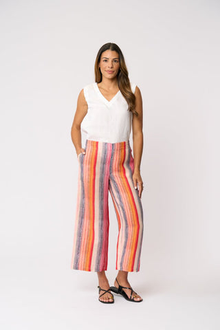 Foil Its Only Natural Pant - Sunset Stripe [sz:size 8]