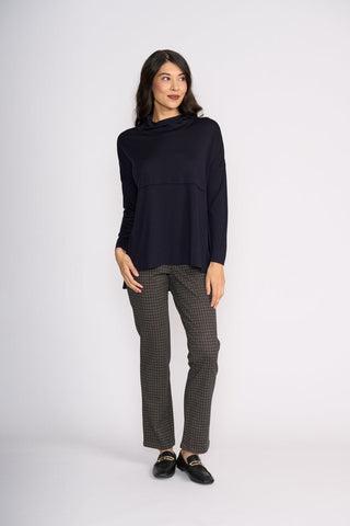 Foil Pic Of The Bunch Trouser - Gridlock | Pink Poppies