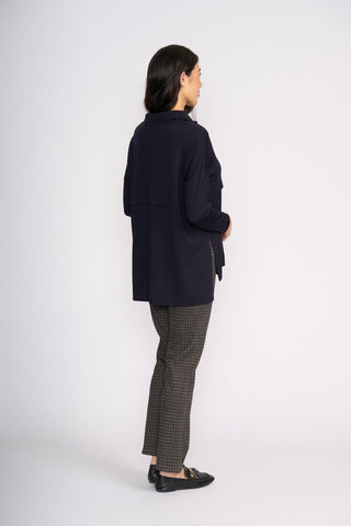Foil Pic Of The Bunch Trouser - Gridlock | Pink Poppies