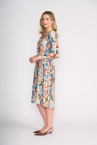 Foil Razzle Dazzle Dress - Geologic | Pink Poppies