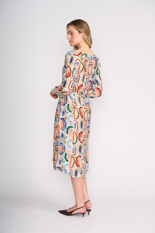 Foil Razzle Dazzle Dress - Geologic | Pink Poppies