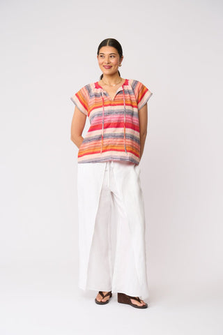 Foil Still Got It Top - Sunset Stripe [sz:size 8]
